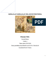 Kerajaan Kerajaan Islam Di Indonesia. Rezatul Husna (X Mia 1)