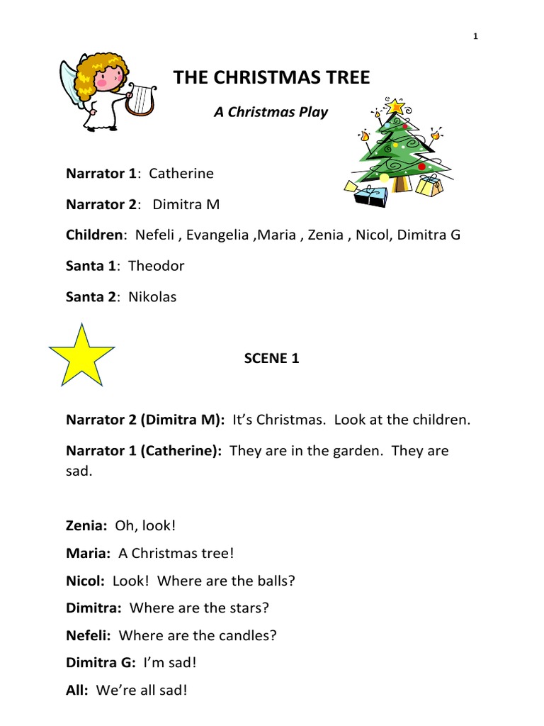 Christmas Play | PDF | Art for Free Printable Christmas Play Scripts