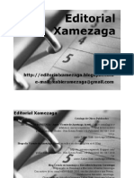 Presentacion Edtorial Xamezaga - Autor y dueño  Xabier Iñaki Amezaga Iribarren