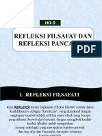 HO-7- REFLEKSI FILSAFAT & PANC
