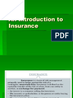 An Introduction To Insurance Notes