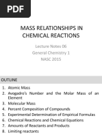 GC06 - Mass Relationships in Chemical Reactions