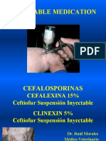 CEFALOSPORINAS Ceftiofur 5% y Cefalexina 15% Injectable Ucrania