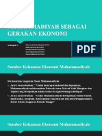 Presentasi Muhammdiyah sebagai gerakan ekonomi
