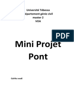 Projet Pont