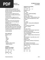 Listening and Speaking Intro Q: Skills For Success Unit 7 Student Book Answer Key