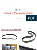 Design of Machine Elements: Muhammad Ilyas, PHD