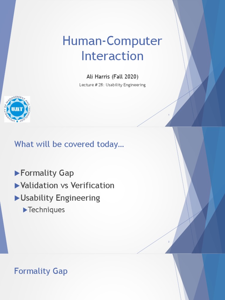 Usability Engineering Techniques Overview | PDF | Usability | Human ...