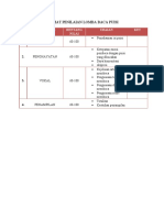 Format Penilaian Lomba Baca Puisi