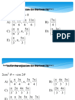 Solve The Equation On The Interval