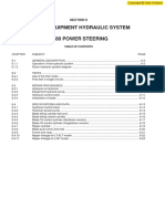 Dozing Equipment Hydraulic System D180 Power Steering: Section 6