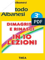 Roberto Albanesi - Il Metodo Albanesi. Dimagrisci e Rinasci in 10 Lezioni (2013)