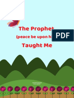 The Prophet (ﷺ) Taught Me