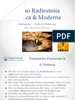 Curso Radiestesia Prática & Moderna. Formação I Curso à Distância Por Marcio D Oracio