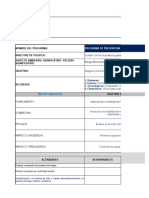 PREVENCION RIESGO OSTEOMUSCULAR