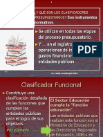 Clasificador Funcional