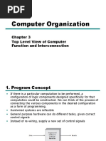 Computer Organization: Top Level View of Computer Function and Interconnection