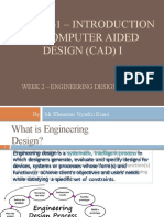 Week 2 - Introduction To Engineering Design Process