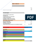 Discounted Cash Flow Analysis of A Sunflower Oil Refinery Company Tapiwa Madziwa R167779F