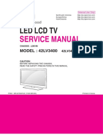 Led LCD TV: Service Manual