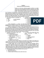 Reading 2 Stated and Unstated Detail Questions