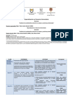 Planificación Dictado Del Seminario (Virtual)