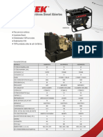 GE6500DE Product Specification
