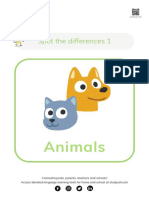 Animals: Spot The Differences 1