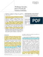 Trabajo Social y Problemas Sociales Una Mirada Desde La Teoria de Sistemas y El Construccionismo