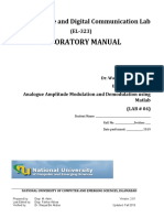 Laboratory Manual: Analogue and Digital Communication Lab