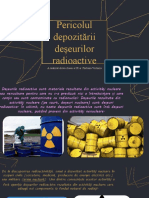 Pericolul Depozitării Deșeurilor Radioactive FV