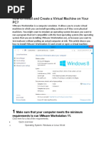 How To Install VMware Workstation and Create A Virtual Machine On Your PC