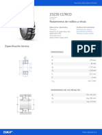 Rodamientos de Rodillos A Rótula: Dimensiones