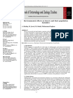 Environmental Effects On Insects and Their Population Dynamics