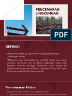 Pencemaran Lingkungan dan Indikator