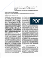 Receptor-Mediated Endocytosis Density Lipoprotein: Multiple Required Expression Activity