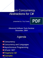 Modern Concurrency Abstractions For C#