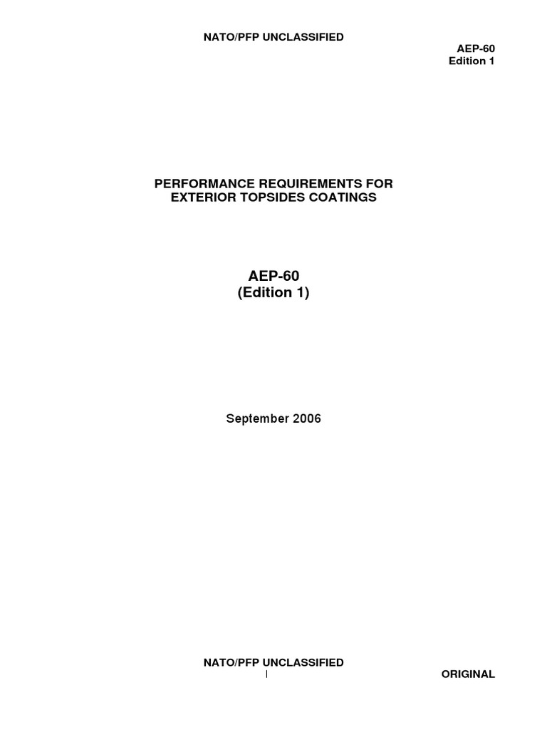 Performance Standards for Marine Coatings | PDF | Varnish | Paint
