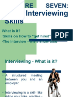 Lecture Eight - Interviewing Skills January 2018-Edited