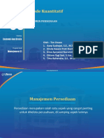 Minggu 6 - Manajemen Persediaan