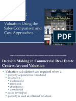 Valuation Using The Sales Comparison and Cost Approaches