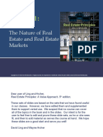 The Nature of Real Estate and Real Estate Markets