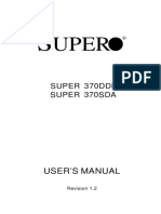Supermicro 370dde Manual MNL-0634