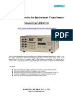 Programmable Electronic Burdens for Current & Voltage Instrument Testing