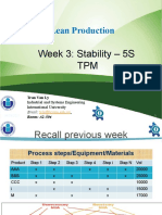 Week 3 Stability 5S TPM
