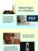 Willard Wigan: Art in Miniature