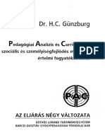 182602617 Gunzburg Pedagogiai Analizises Curriculum PDF