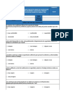 Encuesta Grado de Satisfaccion en Seguridad y Salud en El Trabajo