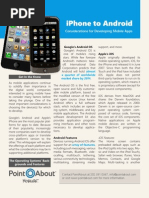 Download iPhone to Android Considerations for Developing Mobile Apps by PointAbout SN50209152 doc pdf