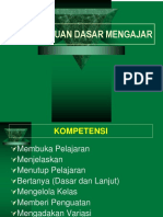 Kemampuan Dasar Mengajar